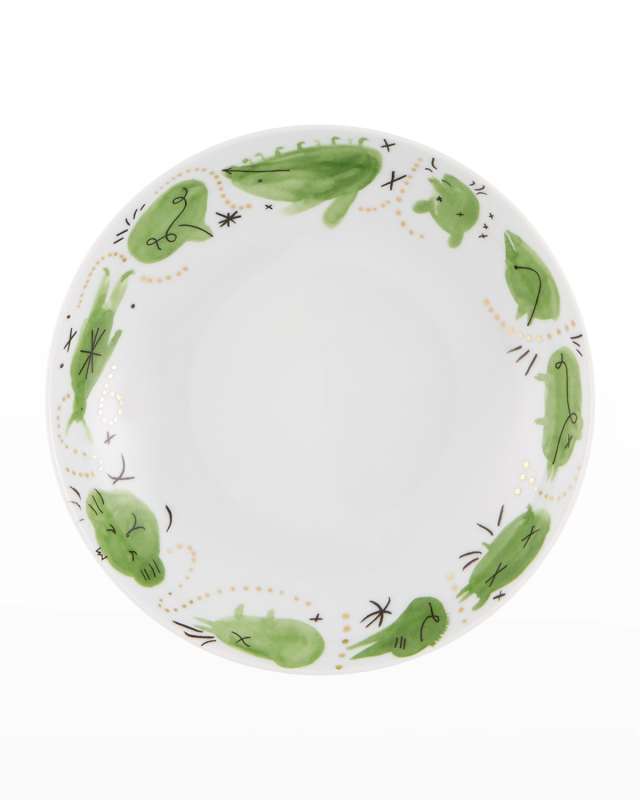 Folkifunki Soup Plates, Set of Four