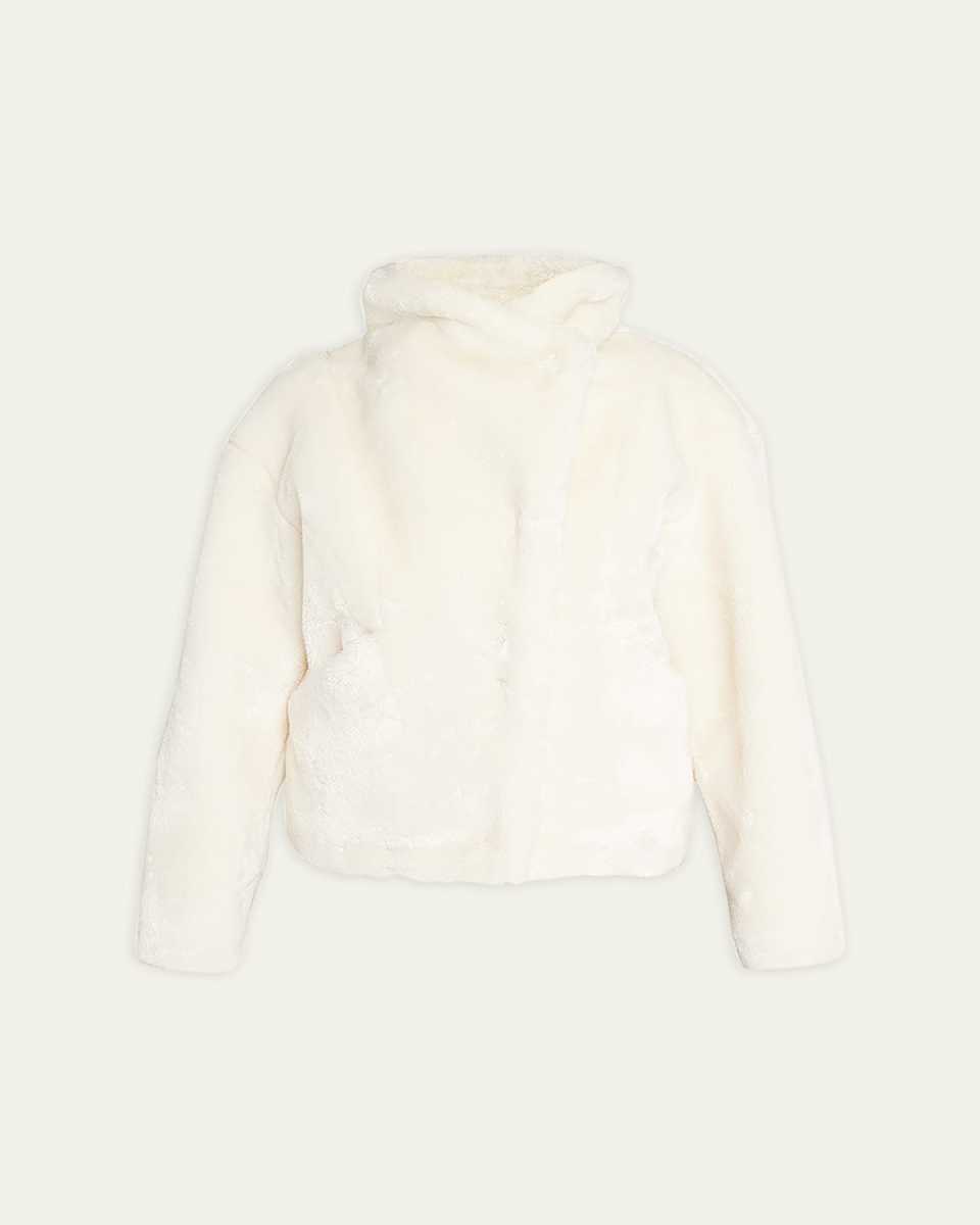 Chunky Faux Fur Jacket