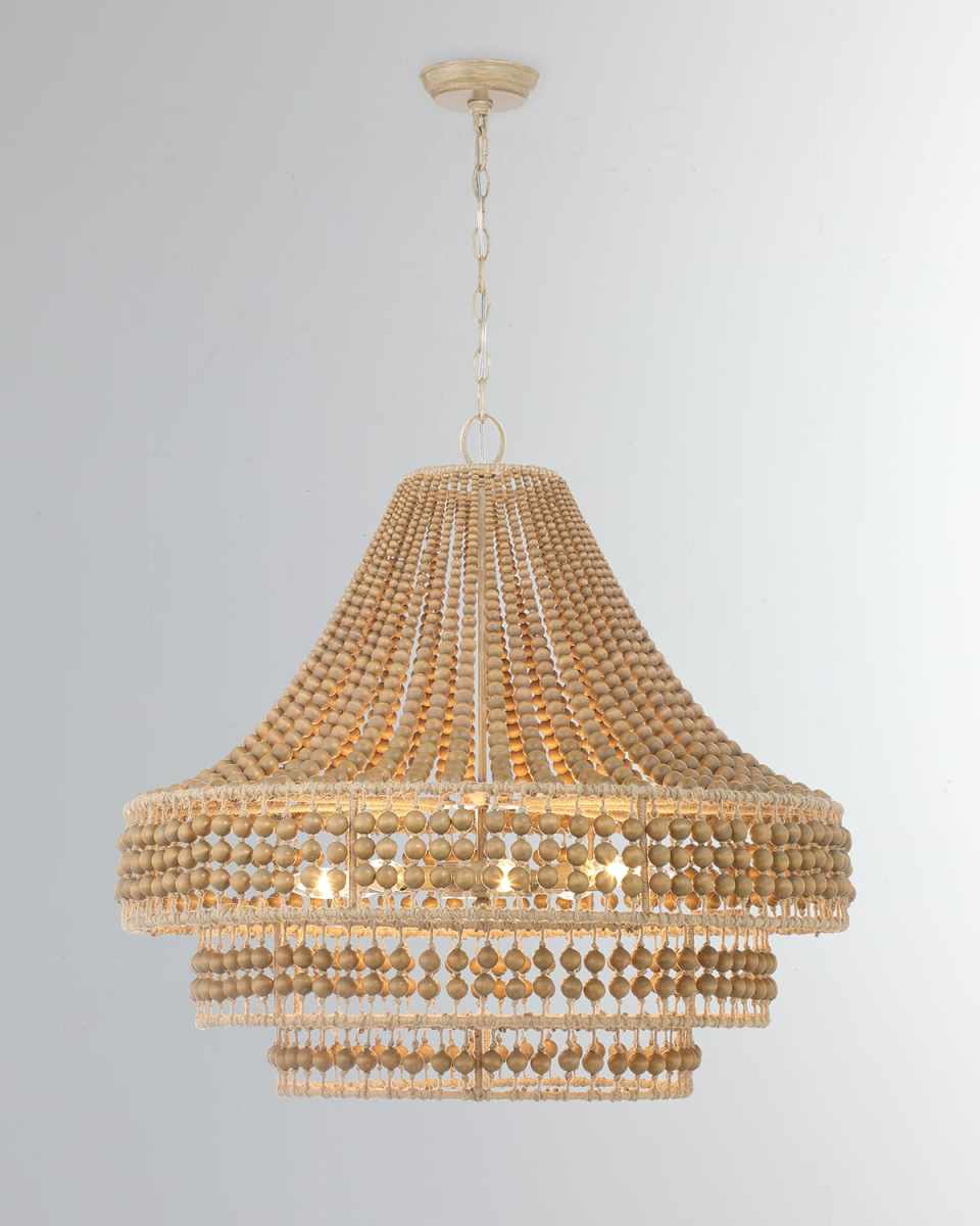Silas 8-Light Burnished Silver Chandelier