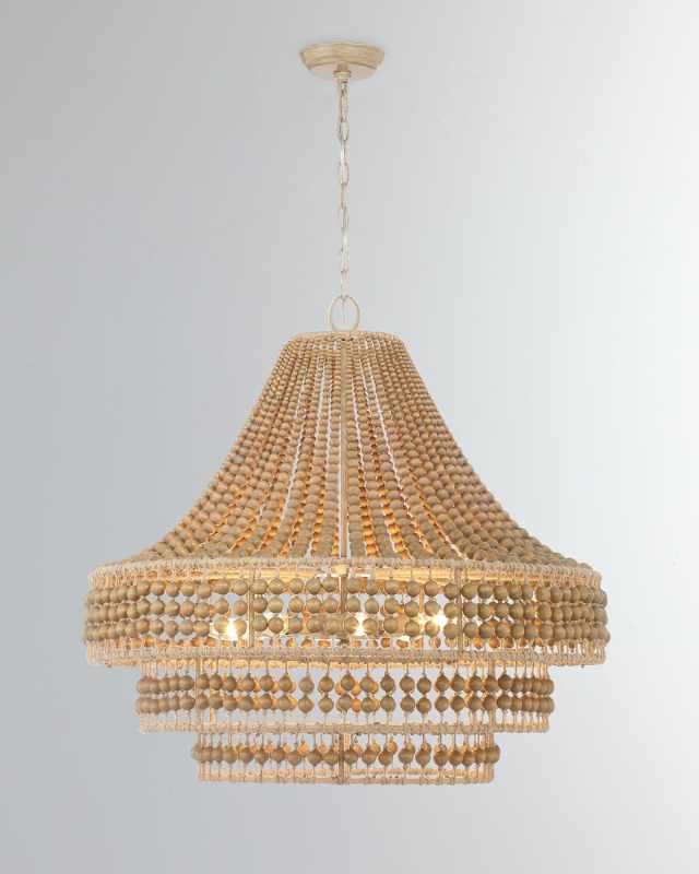 Silas 8-Light Burnished Silver Chandelier