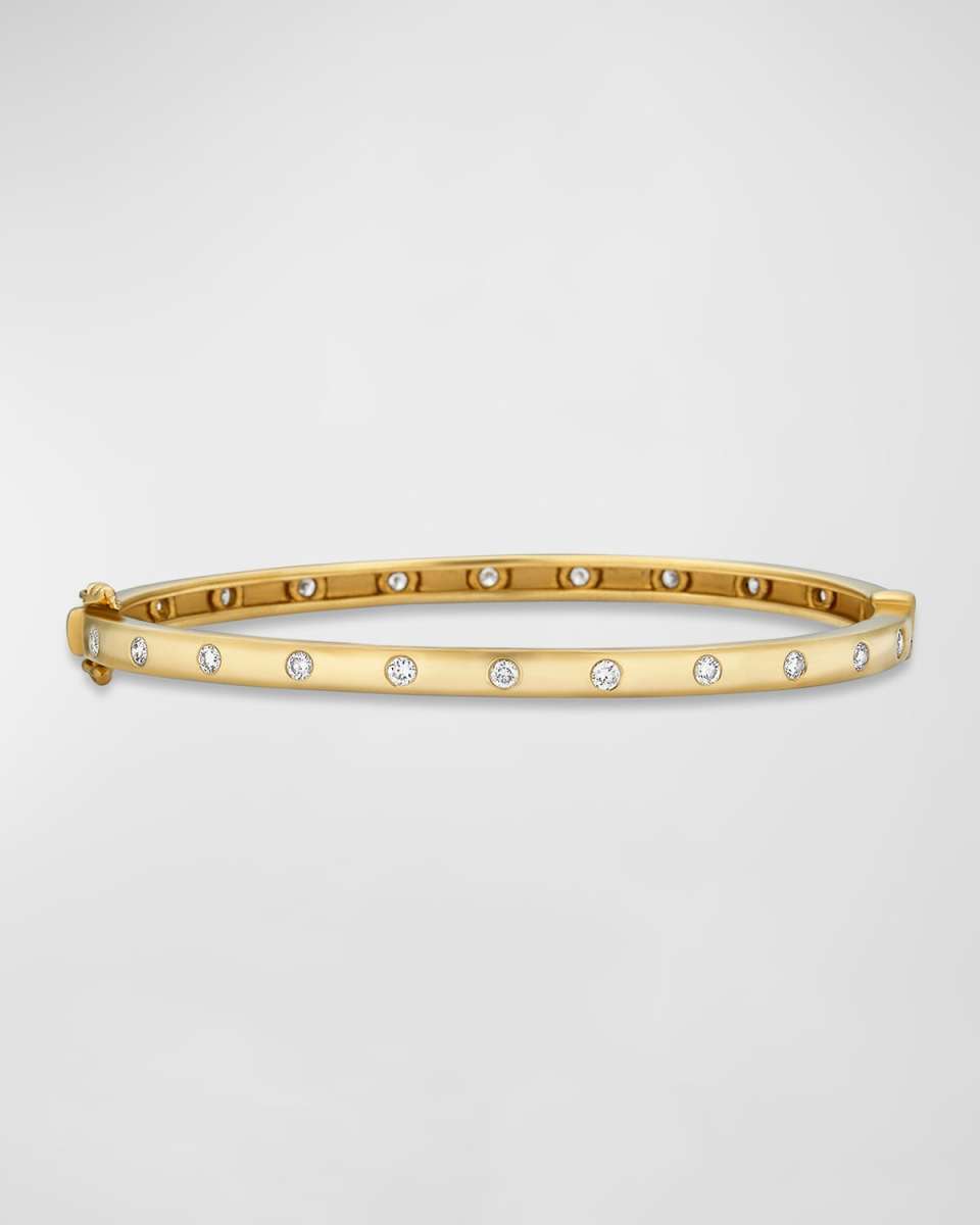 Together Forever Diamond Eternity Bangle Bracelet