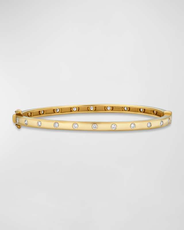 Together Forever Diamond Eternity Bangle Bracelet