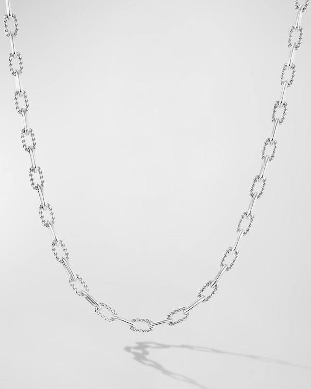Madison Chain Necklace in Silver, 3mm, 18"L