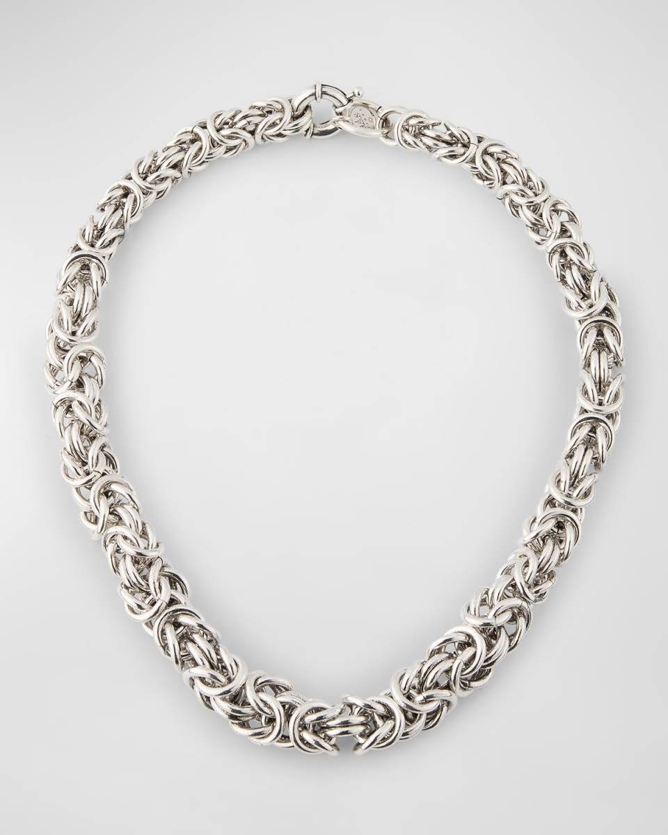 Silvertone Chain Necklace
