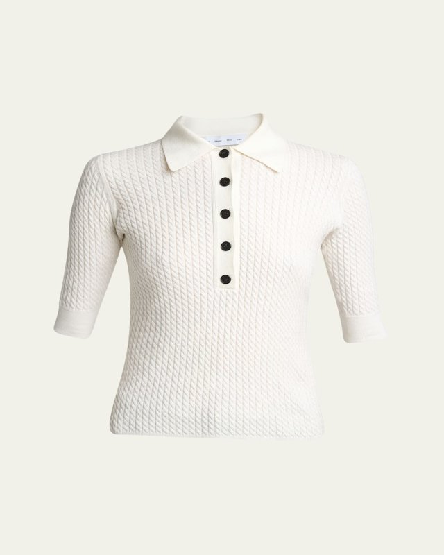 Cooper Knit Polo Top