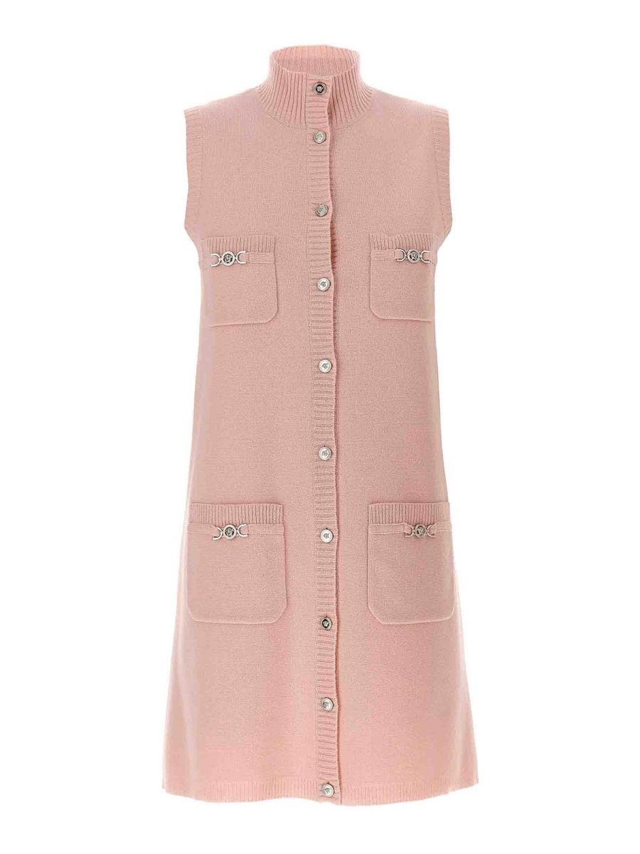 Versace Robe Au Genou - 95