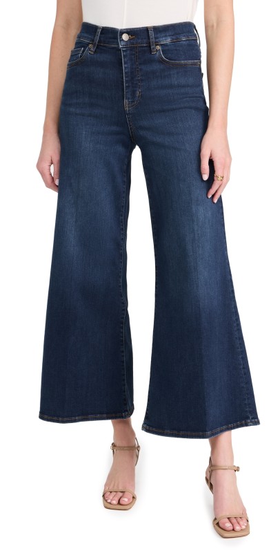 FRAME Le Palazzo Crop Jeans Moonflower