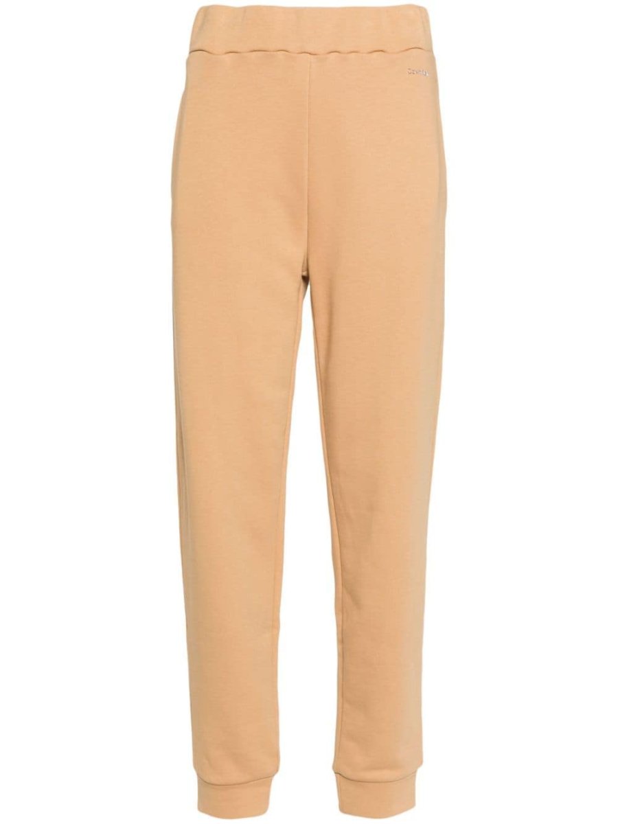 logo-print track pants