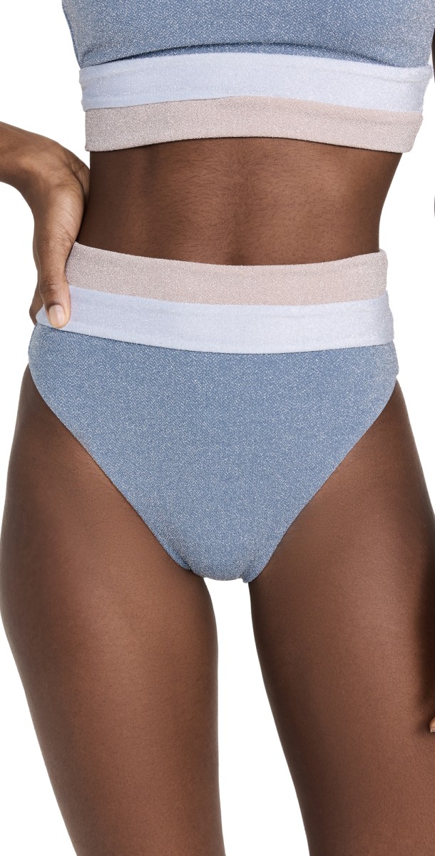 Beach Riot Heidi Bikini Bottoms Frost