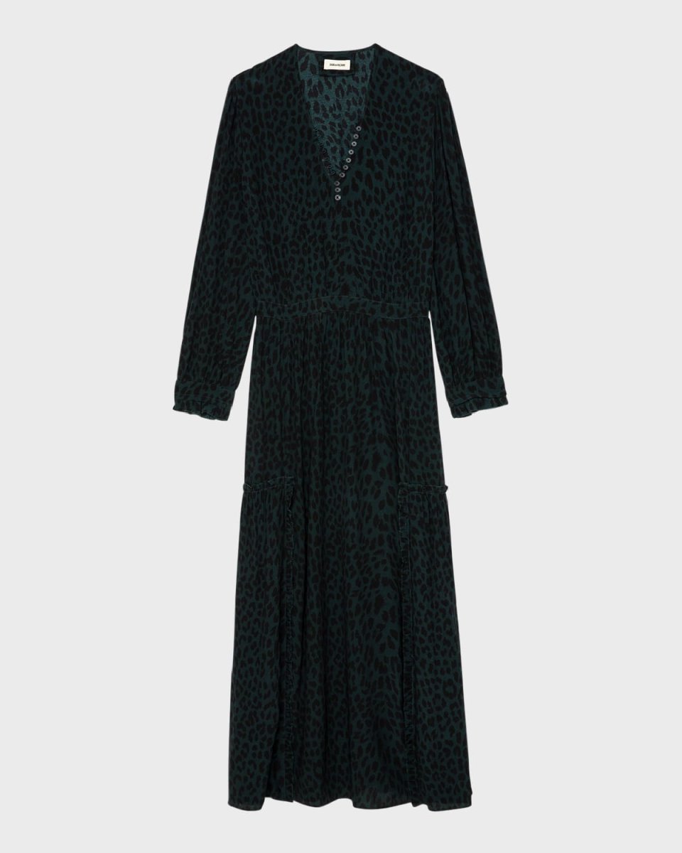 Rabella Leopard Maxi Dress
