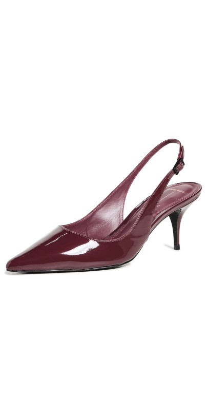 Black Suede Studio 65mm Alloy Pumps Port