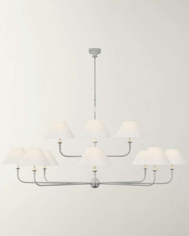 Piaf Oversized Two-Tier Chandelier by Thomas O'Brien
