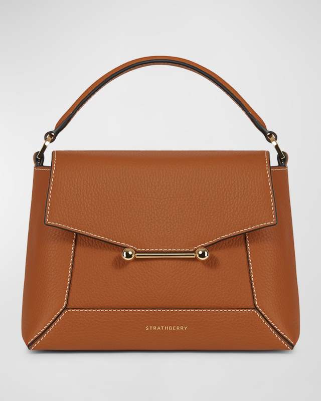 Mosaic Envelope Flap Top-Handle Bag