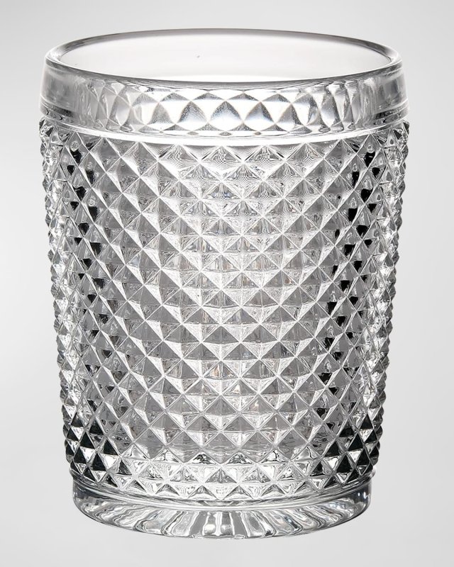 Bicos Old-Fashioned Glasses, Set of 4 - Clear