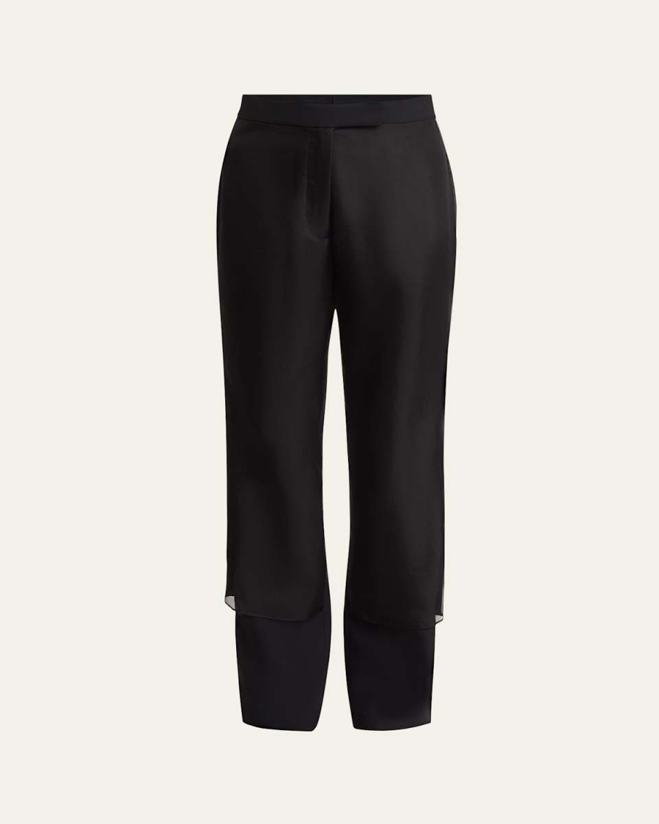 Teddy Twill Suiting and Organza Pants