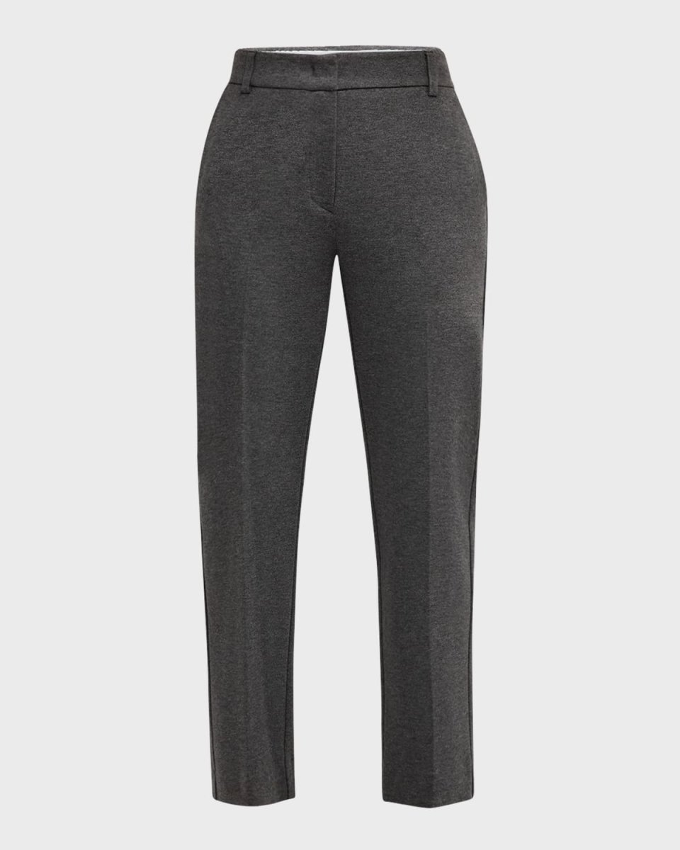 Gemma Cropped Straight-Leg Pants