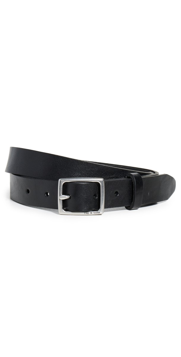 rag & bone Baby Boyfriend Belt Black