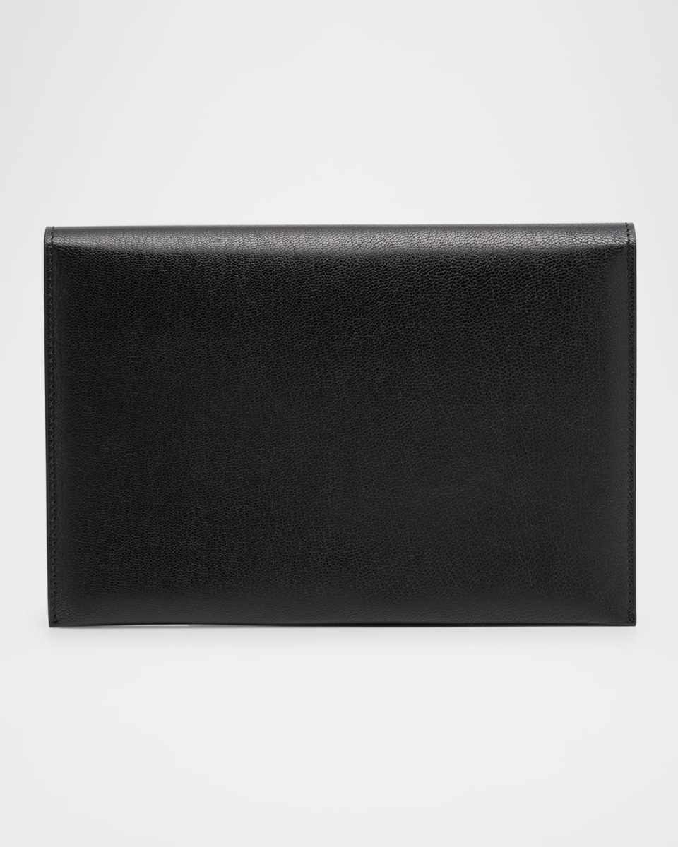 Travel Pouch in Shiny Kid Leather