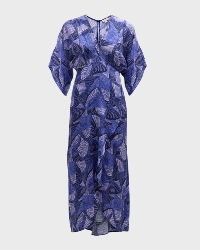 Katherine Geo Print Maxi Dress