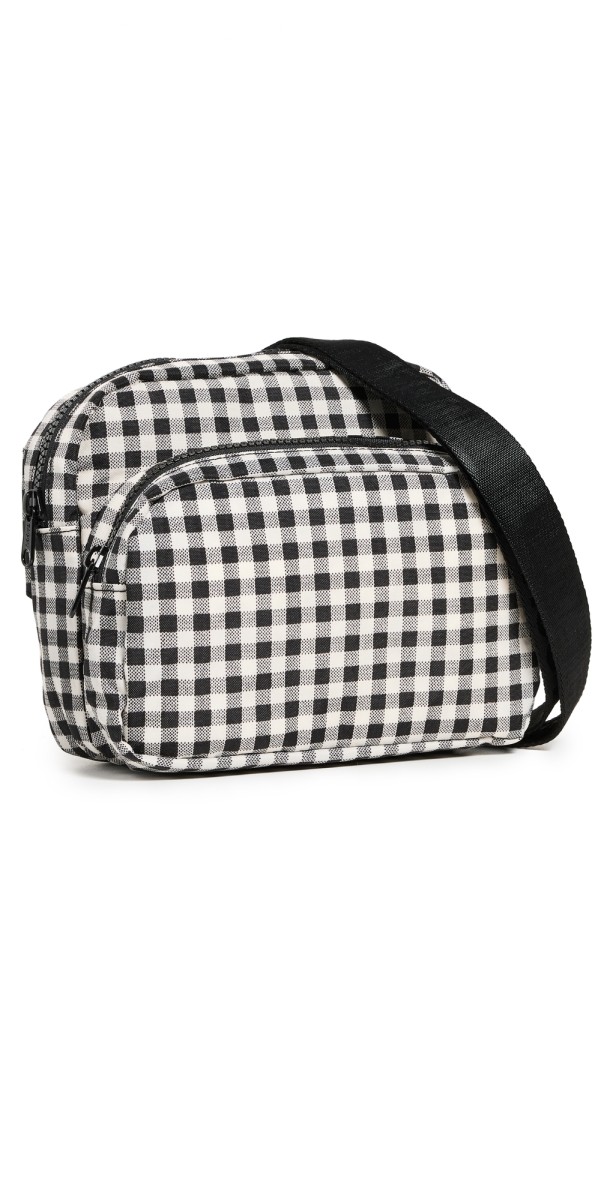 BAGGU Fanny Pack Black & White Gingham