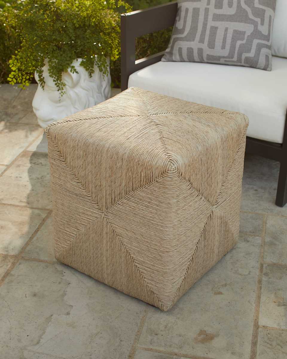 Weston Outdoor Hassock