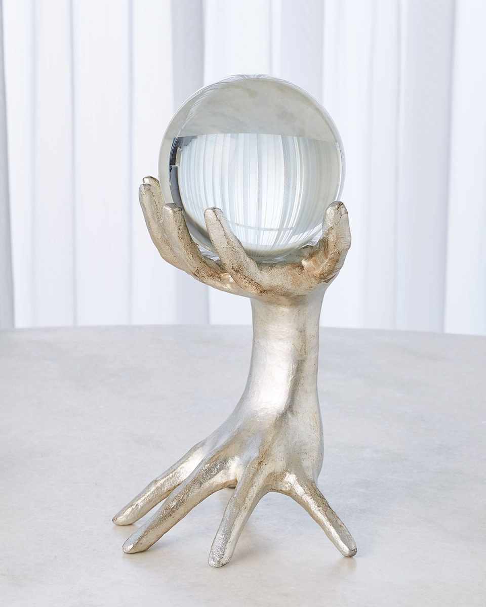 Large Hands on Sphere Holder