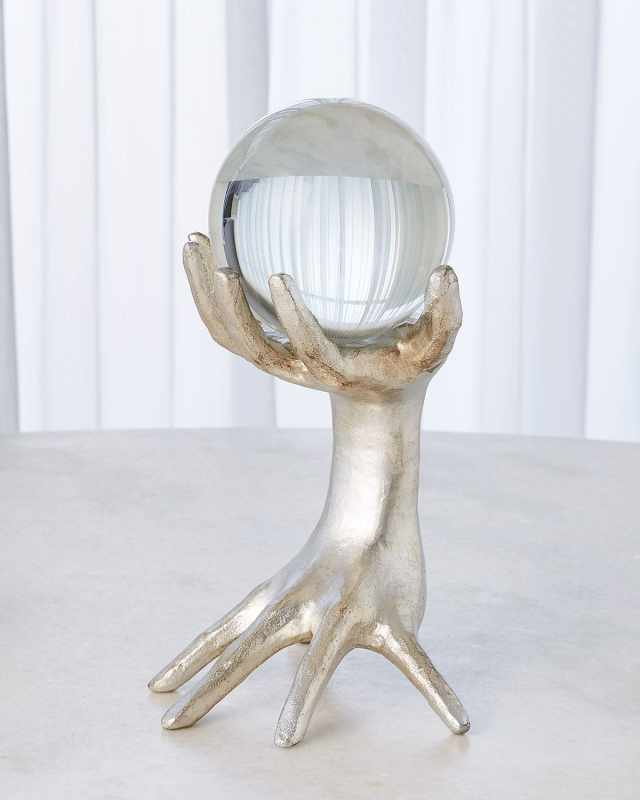 Large Hands on Sphere Holder