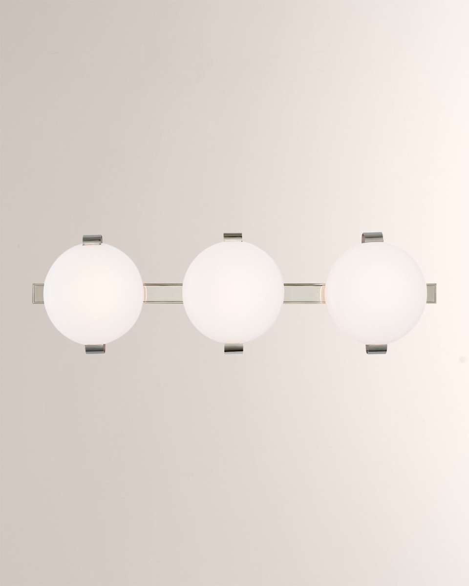 Marisol 28" Bath Bar in Polished Nickel by Champilamaud