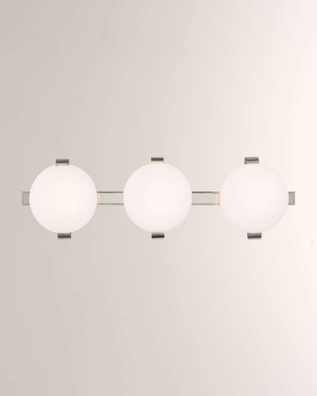 Marisol 28" Bath Bar in Polished Nickel by Champilamaud