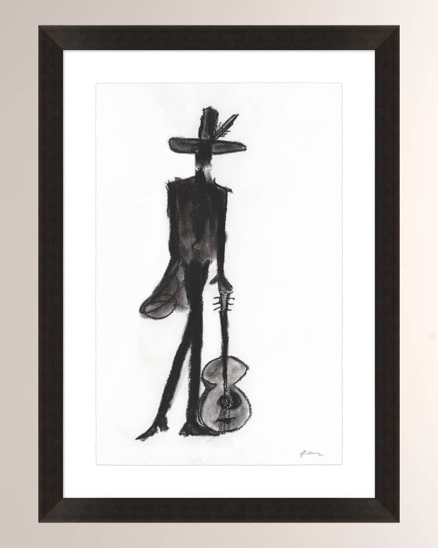 "Road Musician" Giclee Print