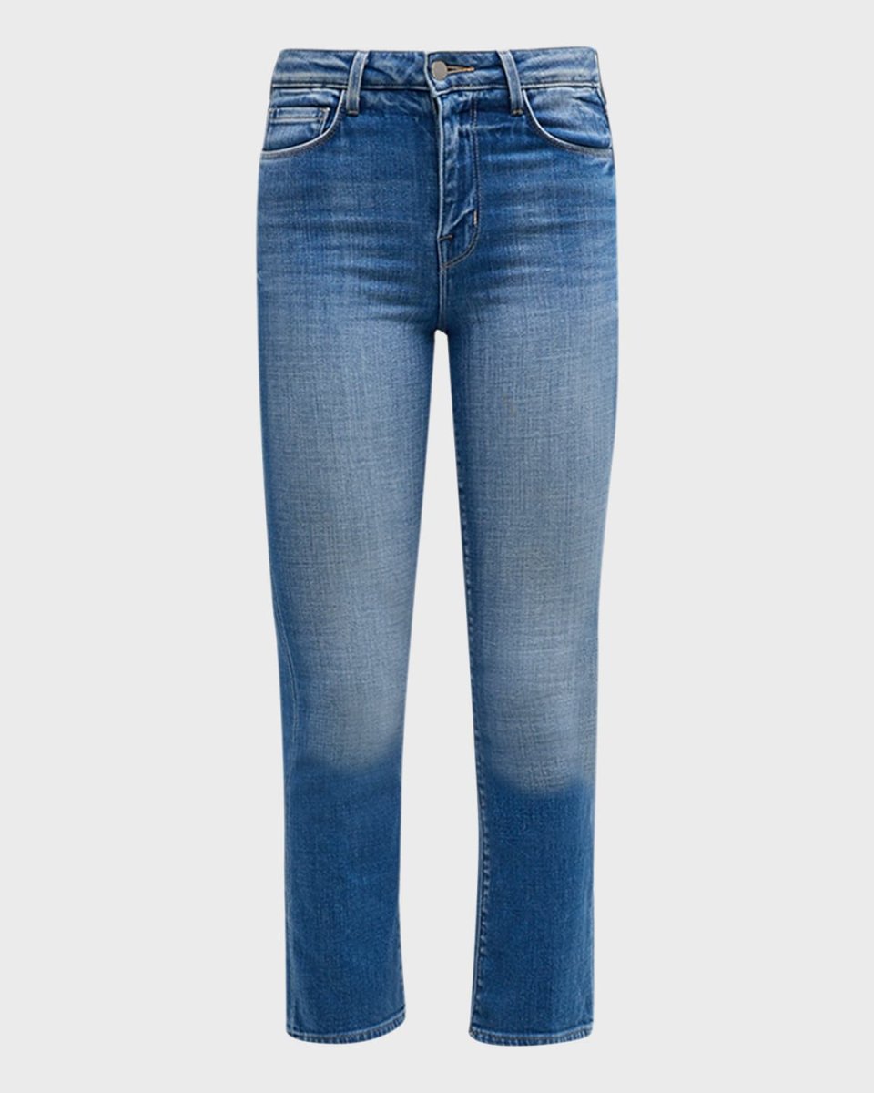 Tati High-Rise Crop Micro Bootcut Jeans