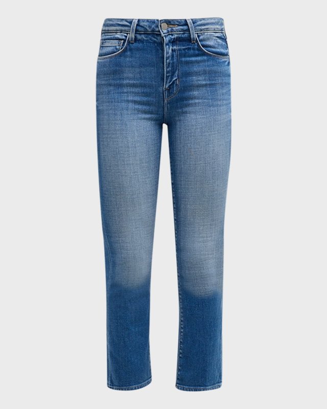 Tati High-Rise Crop Micro Bootcut Jeans