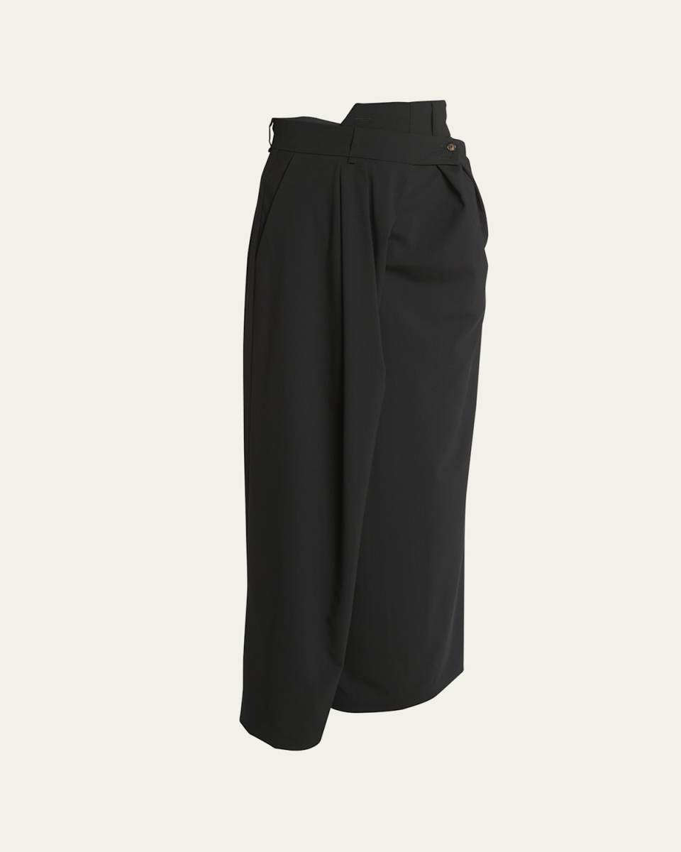 Deconstructed Pant Skirt