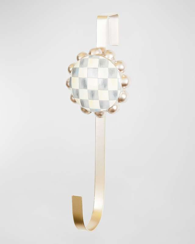 Sterling Check Wreath Hanger