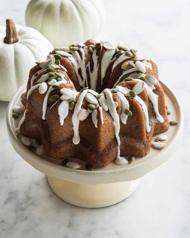 Pumpkin Rum Bundt Cake