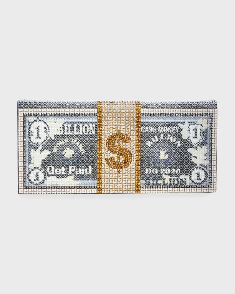 Billions Envelope Crystal Clutch Bag