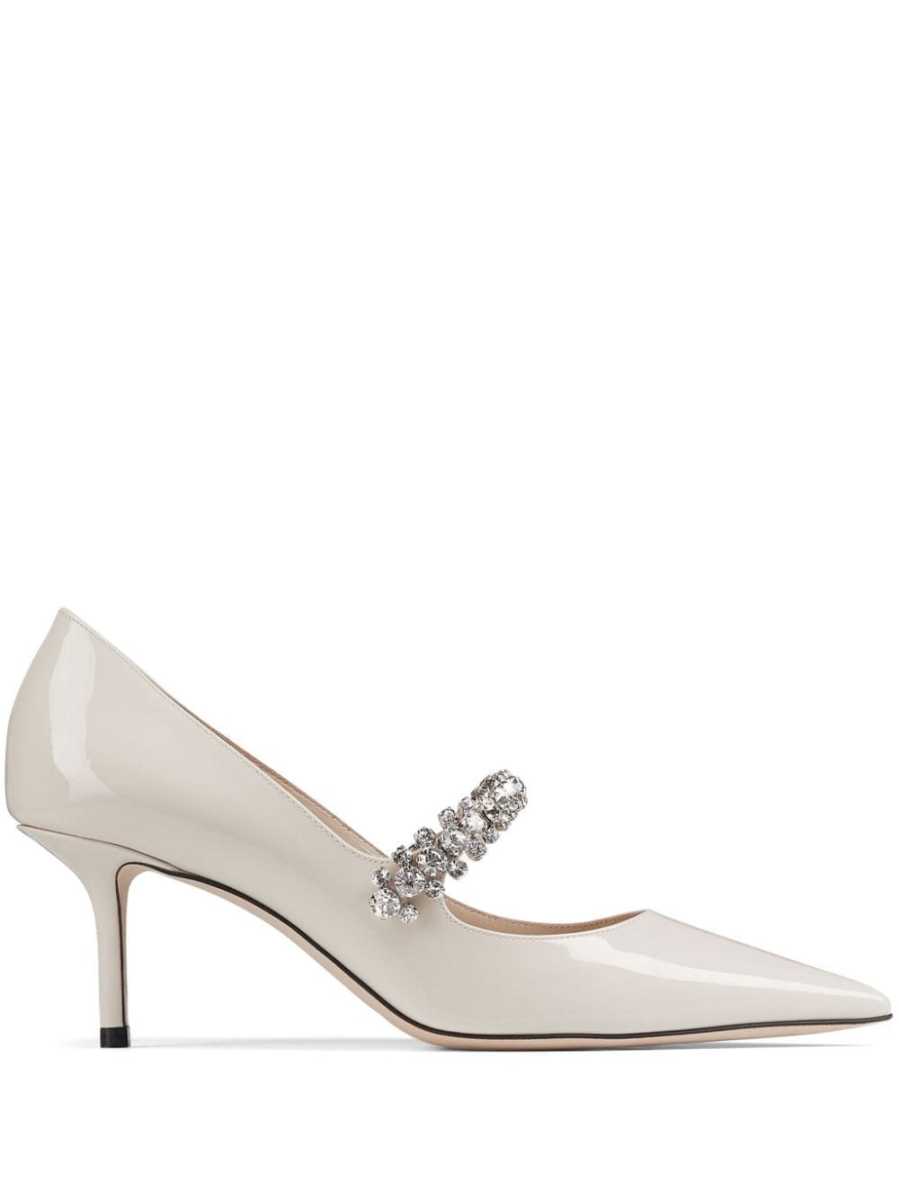 Bing 65mm patent leather pumps