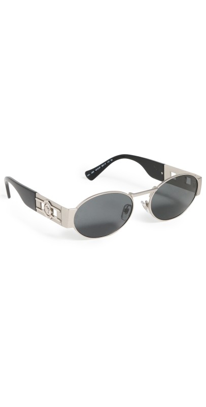 Versace VE2264 Oval Sunglasses Silver