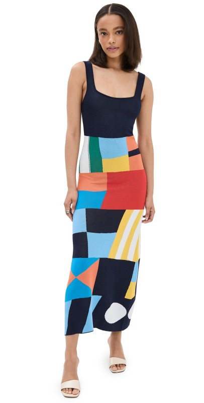 STAUD Katie Dress Sails Up