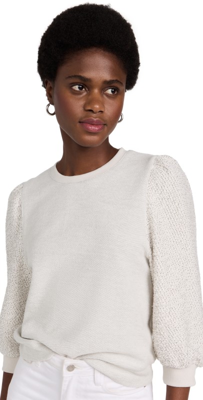 Splendid Evelyn Terry Pullover Stone