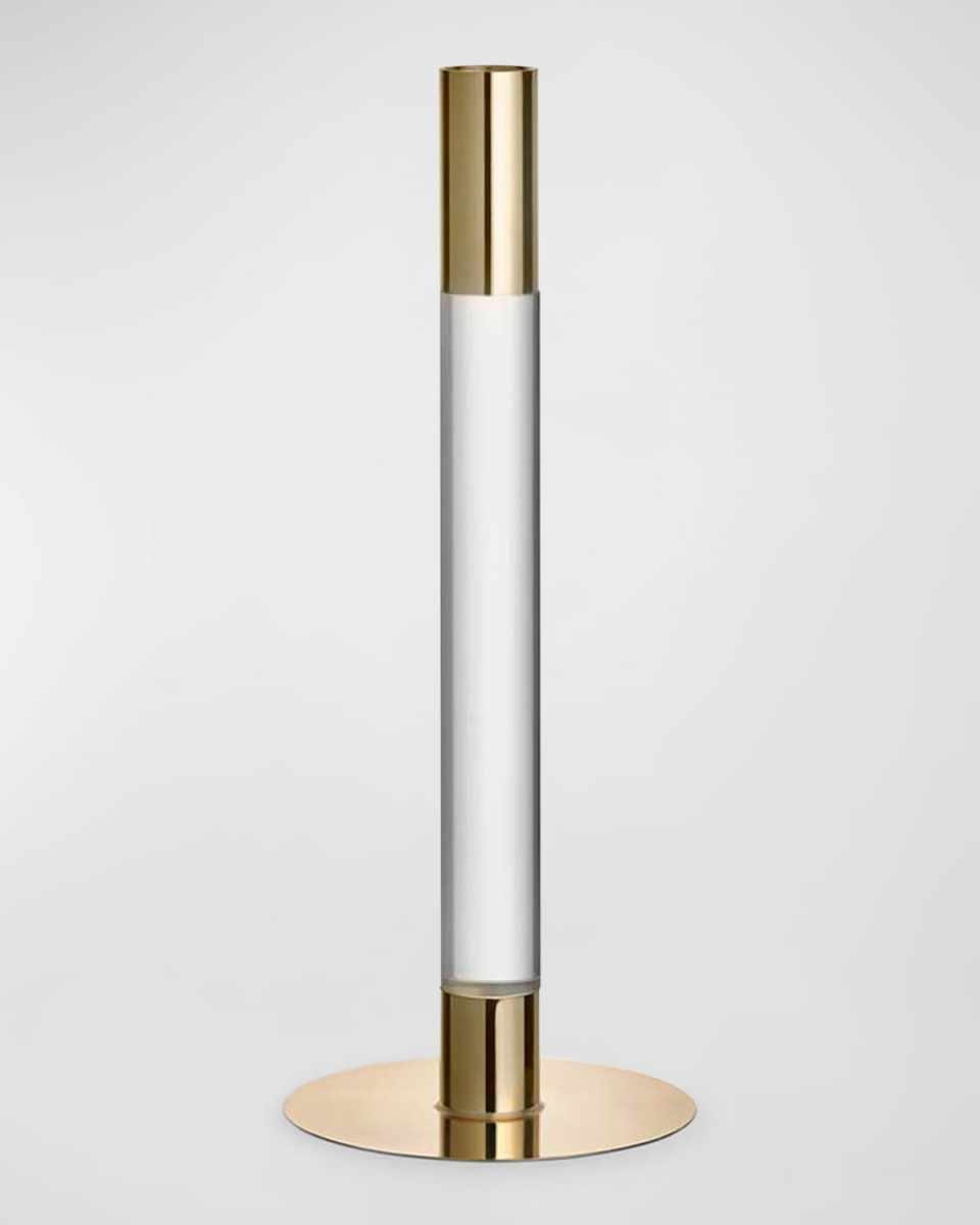 10" Lumiere Candlestick, Gold