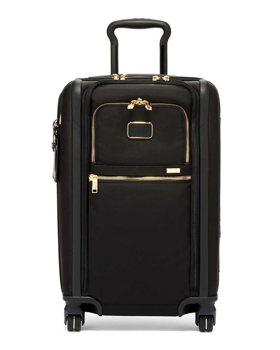 Alpha International Dual Access 4 Wheel Carryon Luggage