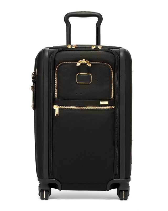 Alpha International Dual Access 4 Wheel Carryon Luggage
