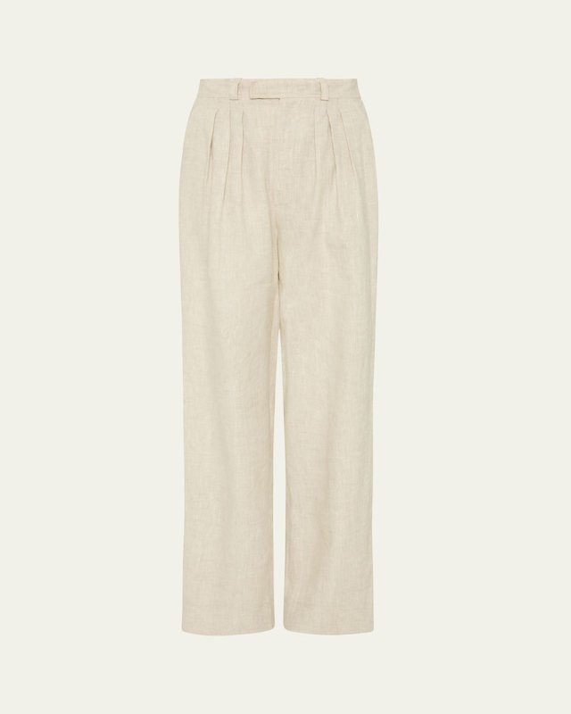 Louis Tailored Straight-Leg Trousers