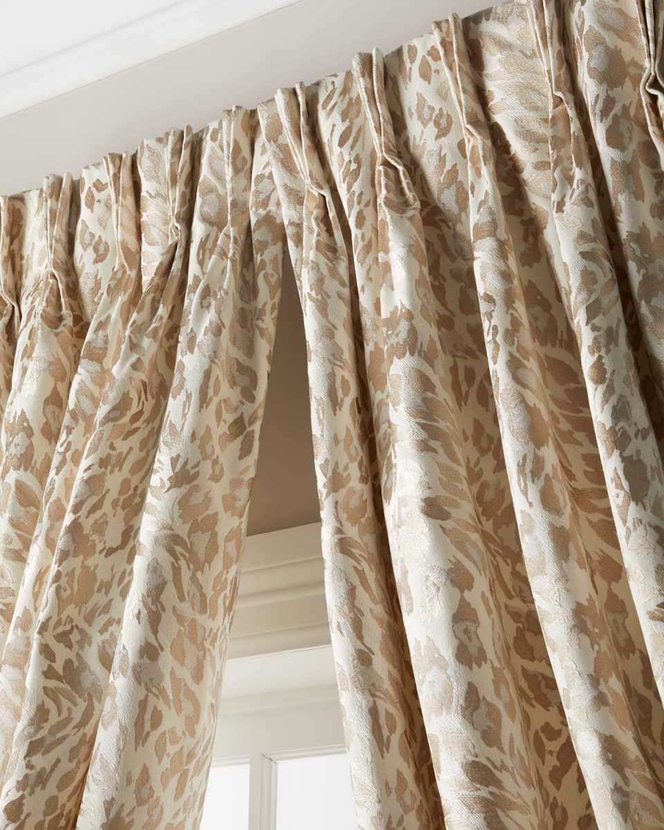 Kalahari French Pleat 108" Drapery Panels, Set of 2