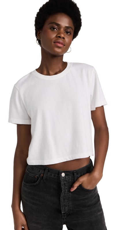 DL1961 Essential Tee White