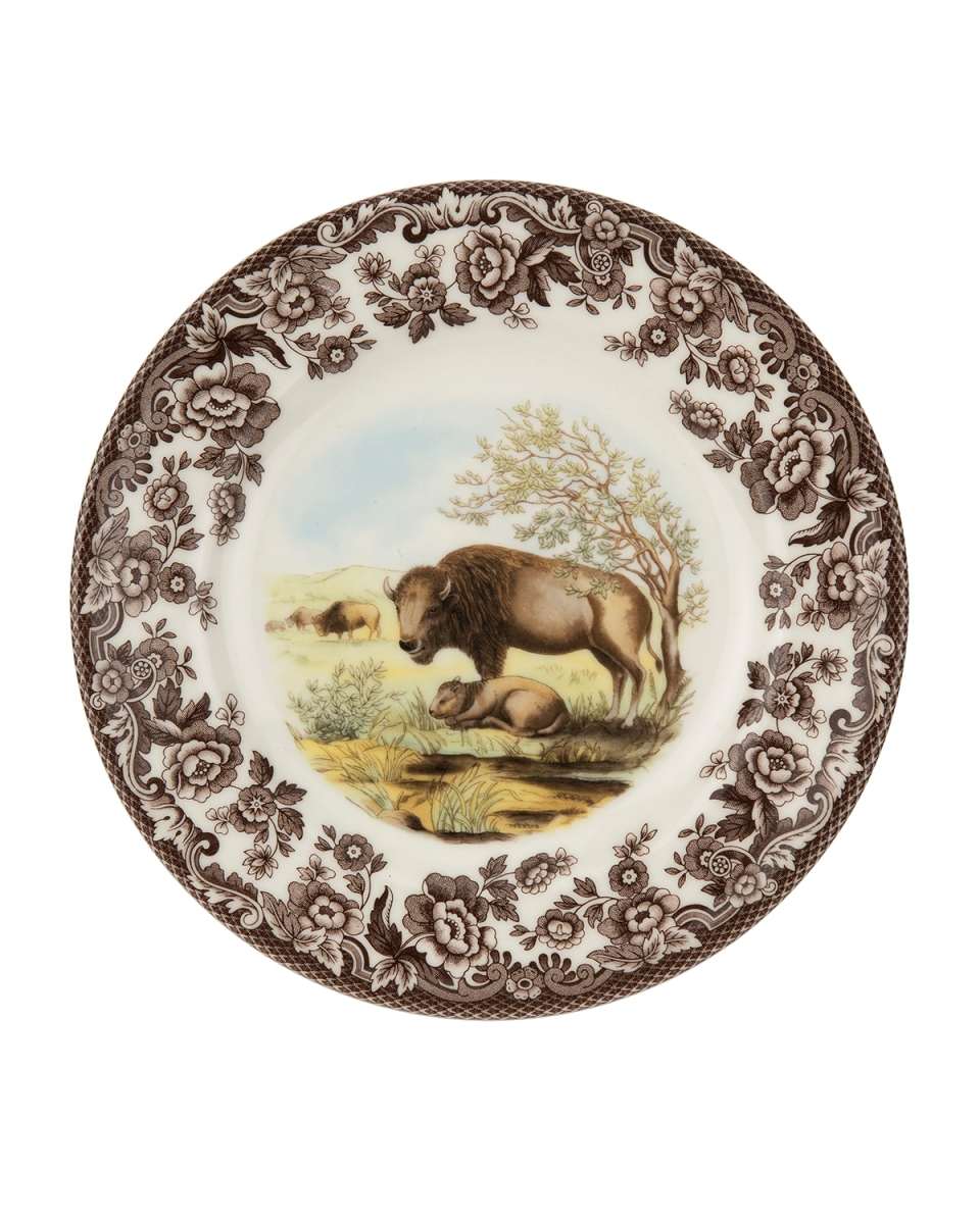 Woodland Bison Salad Plate