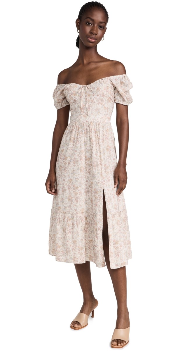 PAIGE Otienne Dress Cream Multi