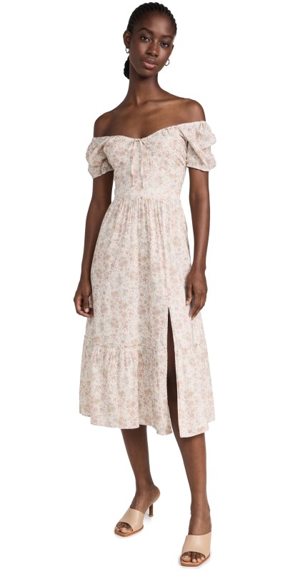 PAIGE Otienne Dress Cream Multi