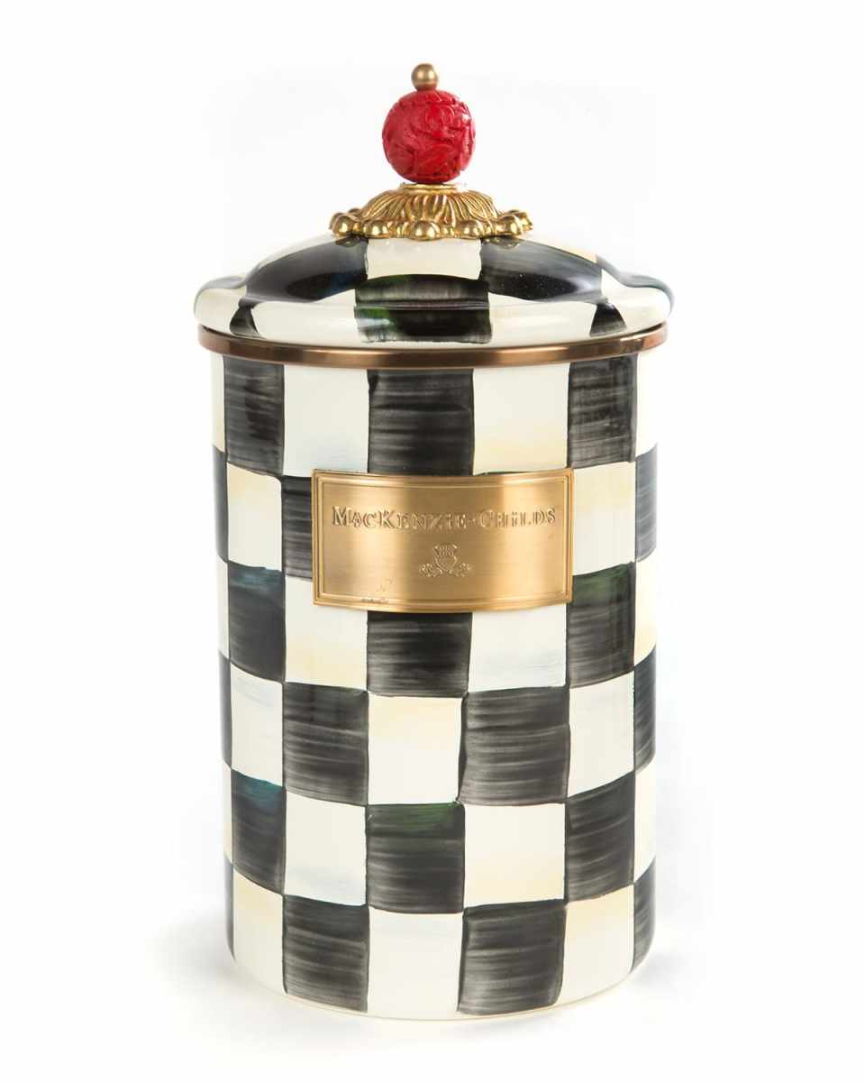 Courtly Check Large Canister